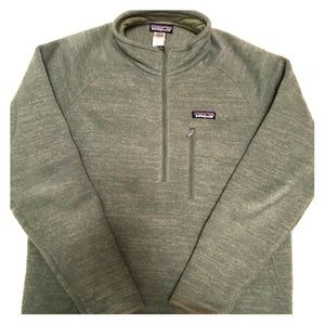 Patagonia men’s 3/4 zip Better Sweater.